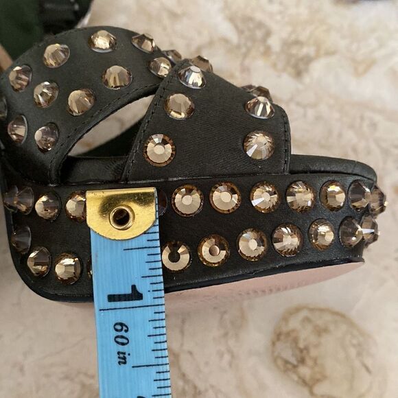 Aldo Britain Studded Platform Chunky Heel Strap Sandals - Picture 15 of 15